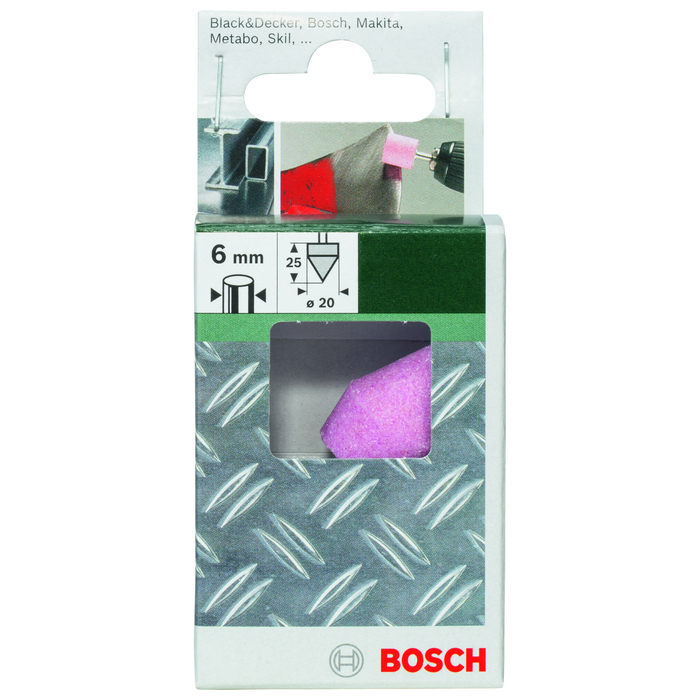 BOSCH Vârf de șlefuire – conic20 mm