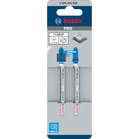 BOSCH Set de 2 pânze de fierăstrău vertical PRO Metal curve T118EOF, 83 mm