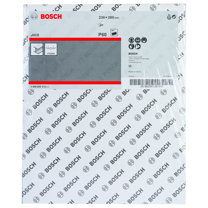 BOSCH Set 50 foi abrazive J410