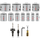 BOSCH Set de carote PRO Multi Material, 17 buc.
