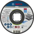 BOSCH Set 10 discuri de tăiere, Standard for Inox cu X-LOCK