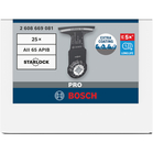 BOSCH Pânză pentru scule multifuncționale PRO AII 65 APIB, 65 x 40 mm