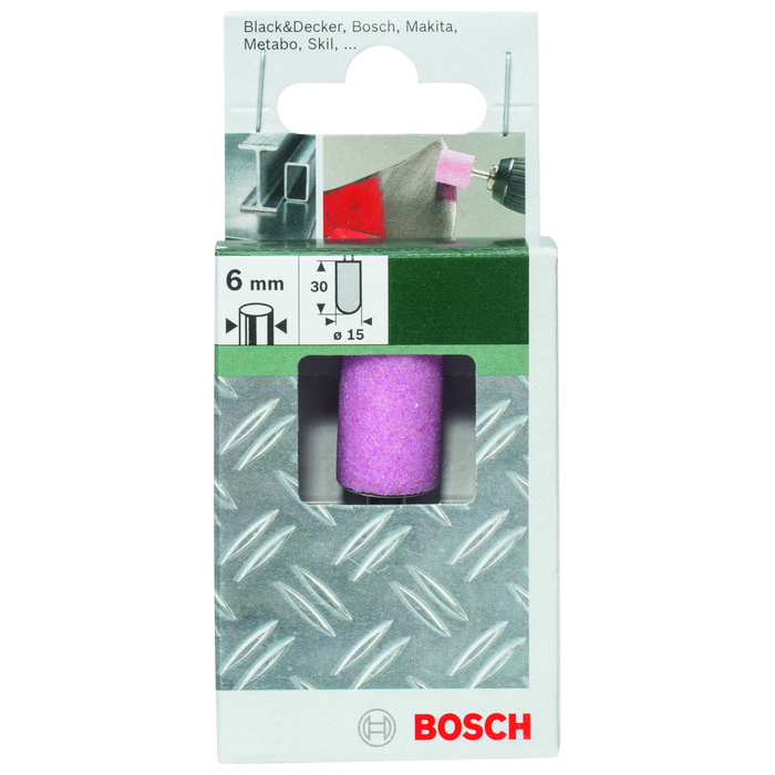 BOSCH Vârf de șlefuire, semi-rotund15 mm