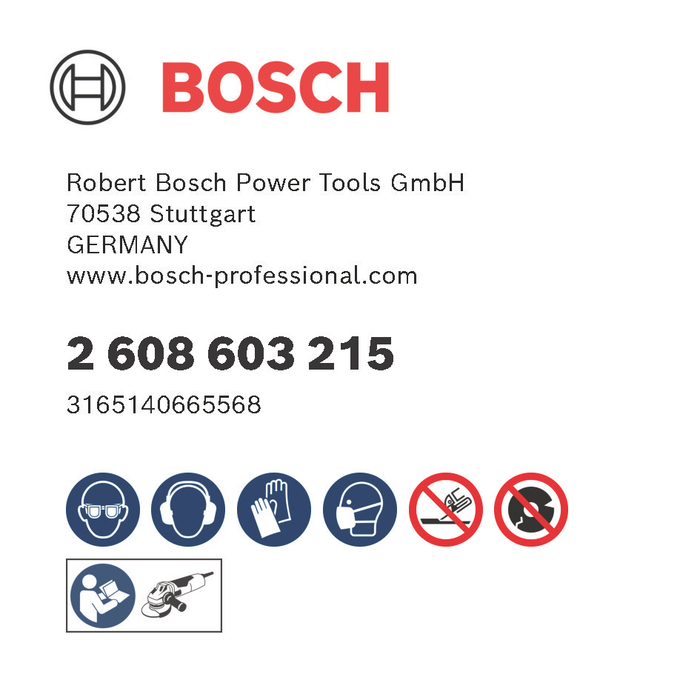 BOSCH PRO Metal Cutting Disc, 100 x 1.2 x 16 mm