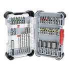BOSCH Caseta 35 piese Extra Hard mixt cu burghie de beton
