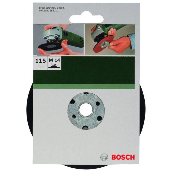 BOSCH Disc abraziv pentru polizor unghiular, sistem de fixare prin strângere, 115 mm