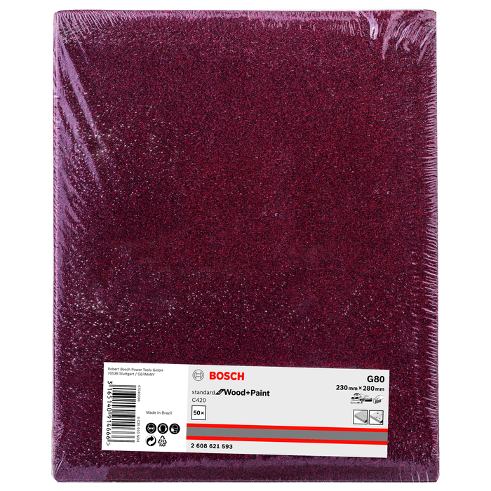 BOSCH Set 50 foi 230x280 mm, R80