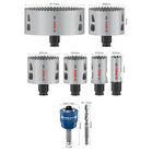 BOSCH Set de carote PRO Multi Material PC Plus, 8 bucăți