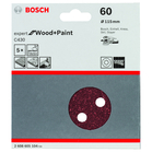 BOSCH Foi abrazive C430, ambalaj de 5 buc.