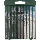 BOSCH Set de 10 pânze pentru ferăstrău vertical sistem de prindere în TT 101 B (2x); T 144 D (2x); T 119 BO (2x); T 118 A (2x); T 127 D (2x)