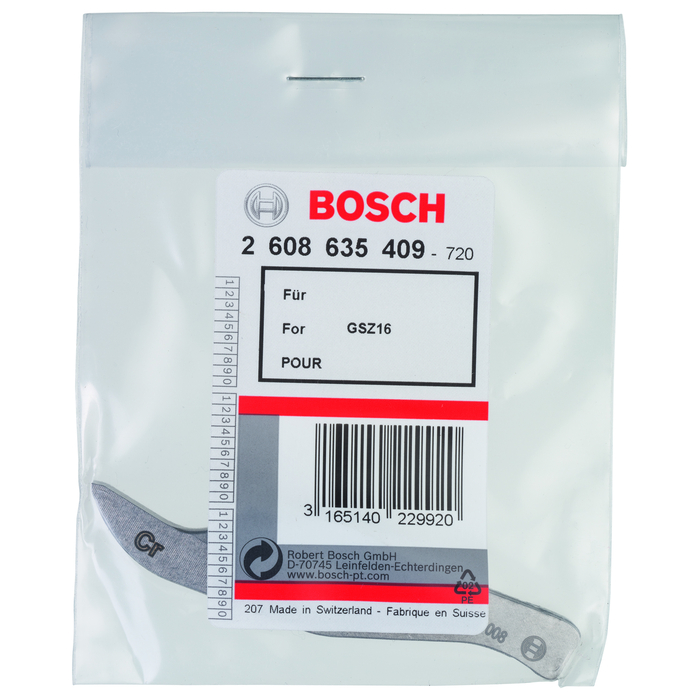 BOSCH Cuţit din oţel aliat cu crom pentru tăierea inox