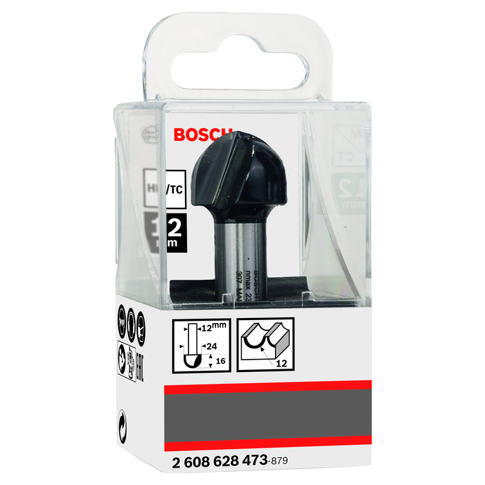 BOSCH Freză de raionat, convexă