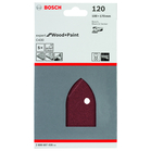 BOSCH Set foi abrazive C430, 5 buc.