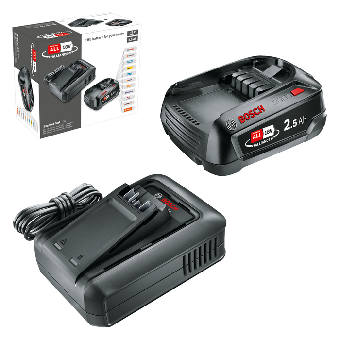 BOSCH Set acumulatori 18V