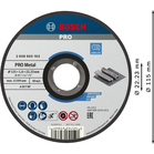 BOSCH Disc de tăiere drept Standard for Metal