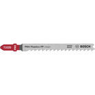 BOSCH Set de 2 pânze de fierăstrău vertical PRO Plastics PP clean T102D, 100 mm
