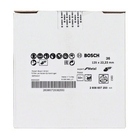 BOSCH Disc de șlefuire cu fibre R444, Expert for Metal