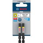 BOSCH Pachet de 2 biți de înșurubare PRO Torx Impact, T40, 55 mm