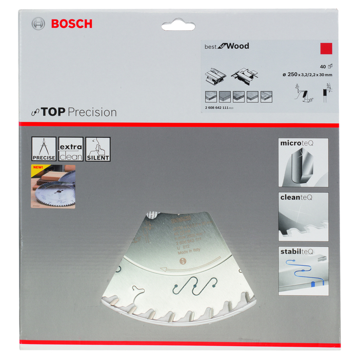 BOSCH Pânză de ferăstrău circular Top Precision Best for Wood