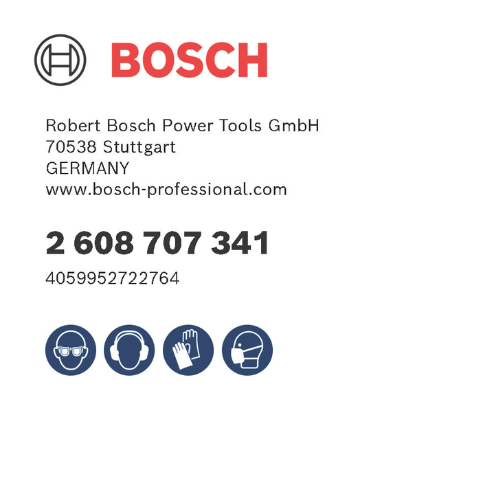 BOSCH Burghiu PRO Pilot pentru carote, 8 x 120 mm