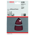 BOSCH Set foi abrazive C430, 10 buc.