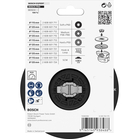 BOSCH Disc-suport mediu cu X-LOCK