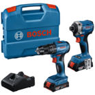 BOSCH Kit 2 scule 18V