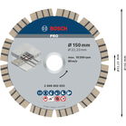 BOSCH Disc diamantat Best for Concrete