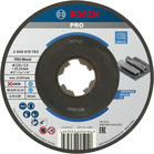 BOSCH Disc de tăiere din material compozit PRO Metal, 125 x 2,5 x 22,23 mm, X-Lock, cu degajare