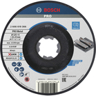 BOSCH Disc de degroșare din material compozit PRO Metal, 125 x 6 x 22,23 mm, X-Lock
