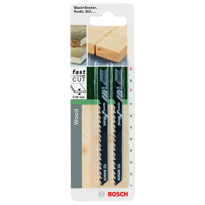 BOSCH Pânză pentru ferăstrău vertical HCS, U 144 DSpeed for Wood