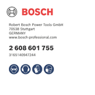 BOSCH Segmente pentru carote diamantate Standard for Concrete
