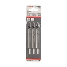 BOSCH Set 3 pânze Extra-clean for Hard Wood