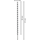 BOSCH Burghiu lemn hexagonal