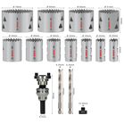 BOSCH Set de carote PRO Multi Material, ax de prindere Q-Lock, 15 buc.