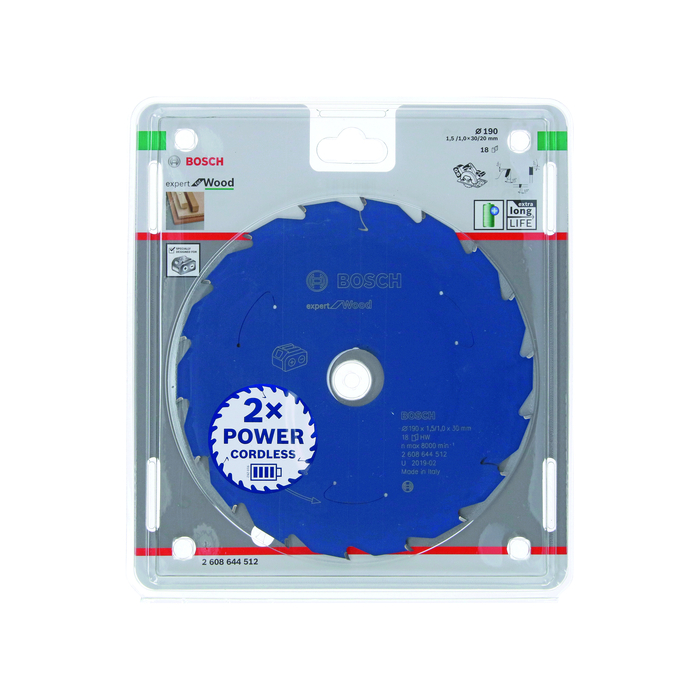BOSCH Pânză de ferăstrău circular Expert for Wood pentru circulare cu acu