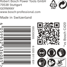 BOSCH FOAIE ABRAZIVA C470,115x107mm,P180
