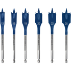 BOSCH Set de burghie plate EXPERT Self Cut Speed, 13/16/19/20/22/25, 6 buc.