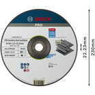 BOSCH Set 25 discuri de tăiere cu degajare, Expert for Inox