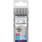 BOSCH Set 10 burghie metal HSS-G