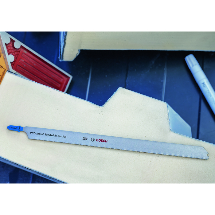 BOSCH Set de 5 pânze de fierăstrău vertical PRO Metal Sandwich T1018AFP 250 mm