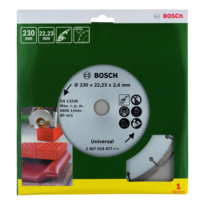 BOSCH PANZA DIAMANT MATERIALE CONSTR 230MM