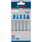 BOSCH Set de 5 pânze de fierăstrău vertical PRO Metal medium T121AFC 92 mm
