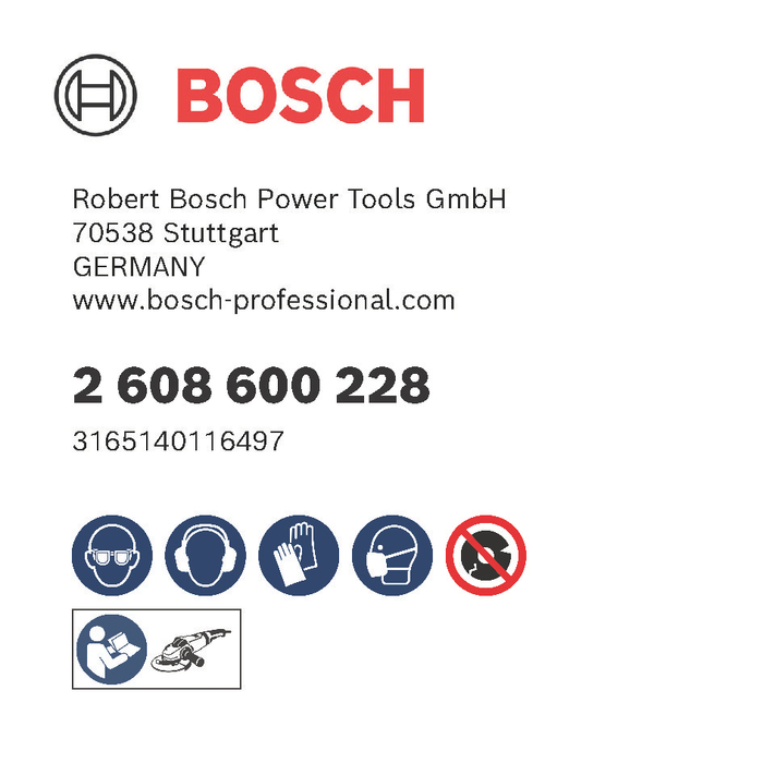 BOSCH Set 10 discuri de șlefuire cu degajare, Expert for Metal