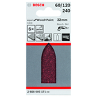 BOSCH Foi abrazive C430, ambalaj de 6 buc.
