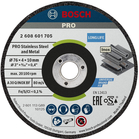BOSCH Set 2 discuri de șlefuire , Expert for Inox