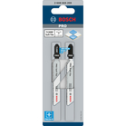 BOSCH Set de 2 pânze de fierăstrău vertical PRO Soft Tile T130RF, 83 mm