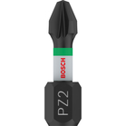 BOSCH Set 2 biți Impact Control 25 mm, PZ2