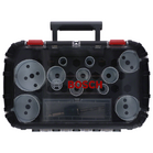 BOSCH Set 11 carote Progressor for Wood and Metal