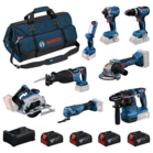 BOSCH Kit 8 scule 18V